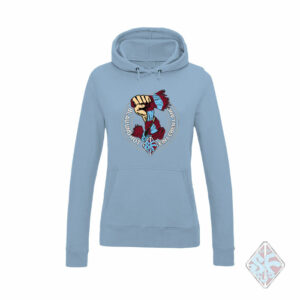 SF Chemnitz Lady Hoody Blau und Rot