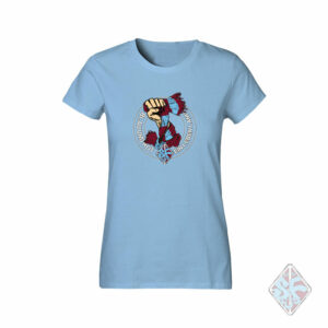 SF Chemnitz Lady T-Shirt Blau und rot