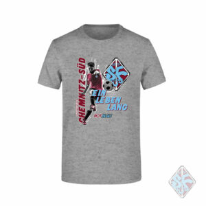 SF Chemnitz T-Shirt Kicker grey melange