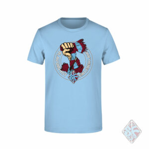 SF Chemnitz T-Shirt  Blau und Rot skyblue