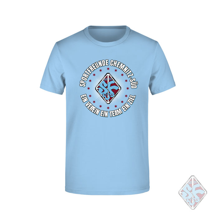 SF Chemnitz T-Shirt Ein Verein skyblue